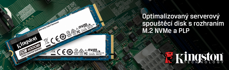 Optimalizovaný serverový spouštěcí disk s rozhraním M.2 NVMe a PLP