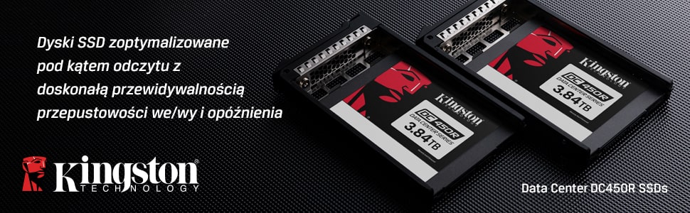 Dyski SSD zoptymalizowane pod kątem odczytu z doskonałą przewidywalnością przepustowości we/wy i opóźnienia