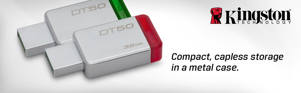 Compact, capless storage in a metal case.