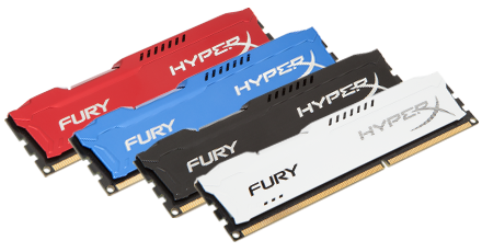 HyperX Releases ‘FURY’ Memory Line for Entry-Level Overclocking and Gaming Enthusiasts
