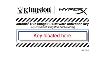 kingston acronis true image