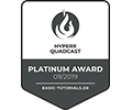 Basic Tutorial  QuadCast  Platinum Award
