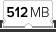 512MB