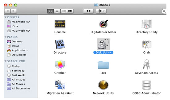 what to do if you cant access your destination in restore for disk utilities on mac