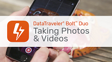 How to Take Photos and Videos with the DT Bolt Duo Camera Feature