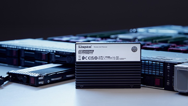 新品KINGSTON SSD 960GB 高耐久 国内正規 AI データセンター AI やビッグデータ向けに PCIe Gen5 SSD を使用してデータセンター