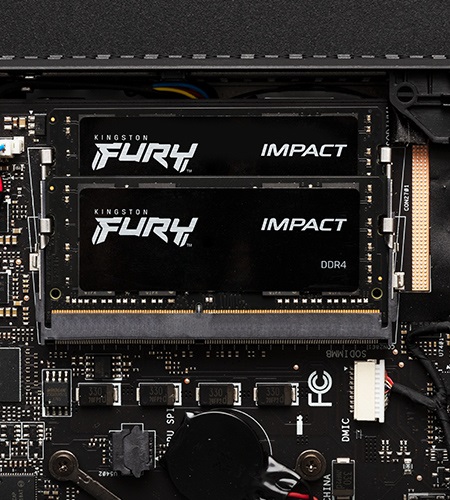 Kington FURY Impact DDR3 and DDR4 memory modules