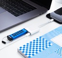 將加密 USB 隨身碟搭配 iPhone 或 iPad 一起使用
