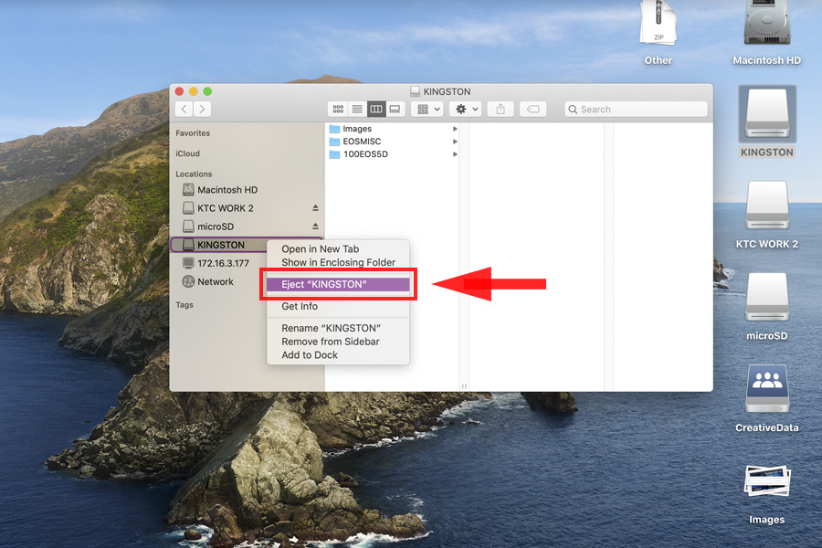 how to find usb drive on mac