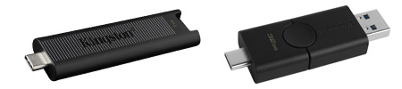 Unidades Flash USB-C DT Max y DT Duo de Kingston