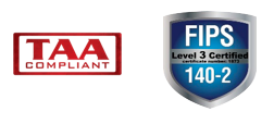 TAA and FIPS logos