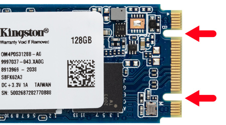 Deux types de SSD M.2 : SATA et NVMe - Kingston Technology