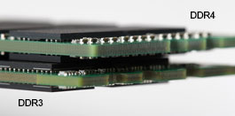 DDR4 - Aumento del grosor