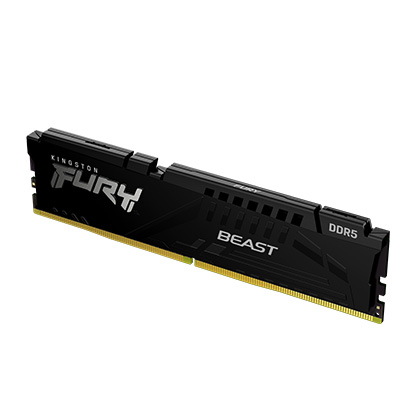Kingston FURY™ Beast DDR5 Memory – 8GB, 16GB, 32GB, 64GB, 128GB