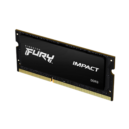 2 x 4 GB HyperX Impact 8GB 1866MHz DDR3L CL11 SODIMM Kits de memoria para computadora portátil Negro 