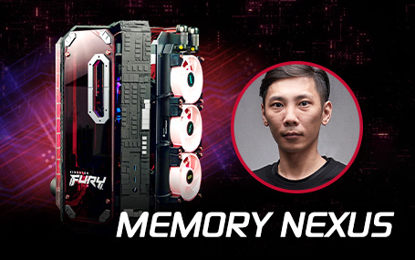 PC modder AK’s and his custom Memory Nexus PC Build