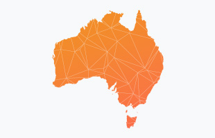Carte de l’Australie