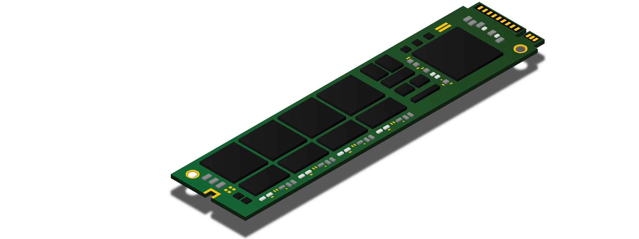 2 tipos de SSDs M.2: SATA e NVMe