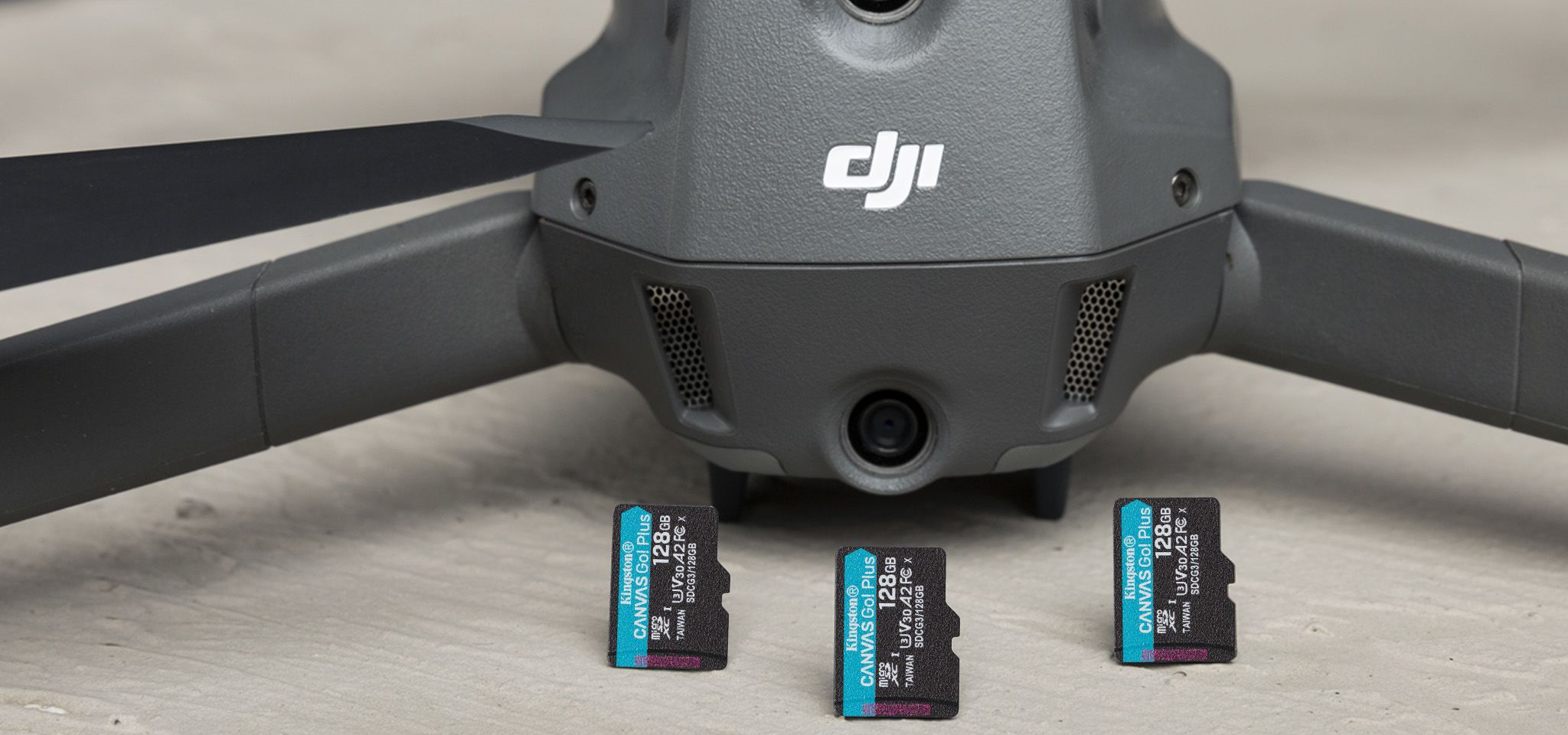 Cartões microSD Kingston para drones