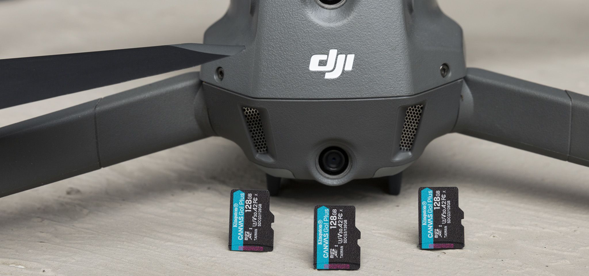 Tarjetas microSD de Kingston para drones