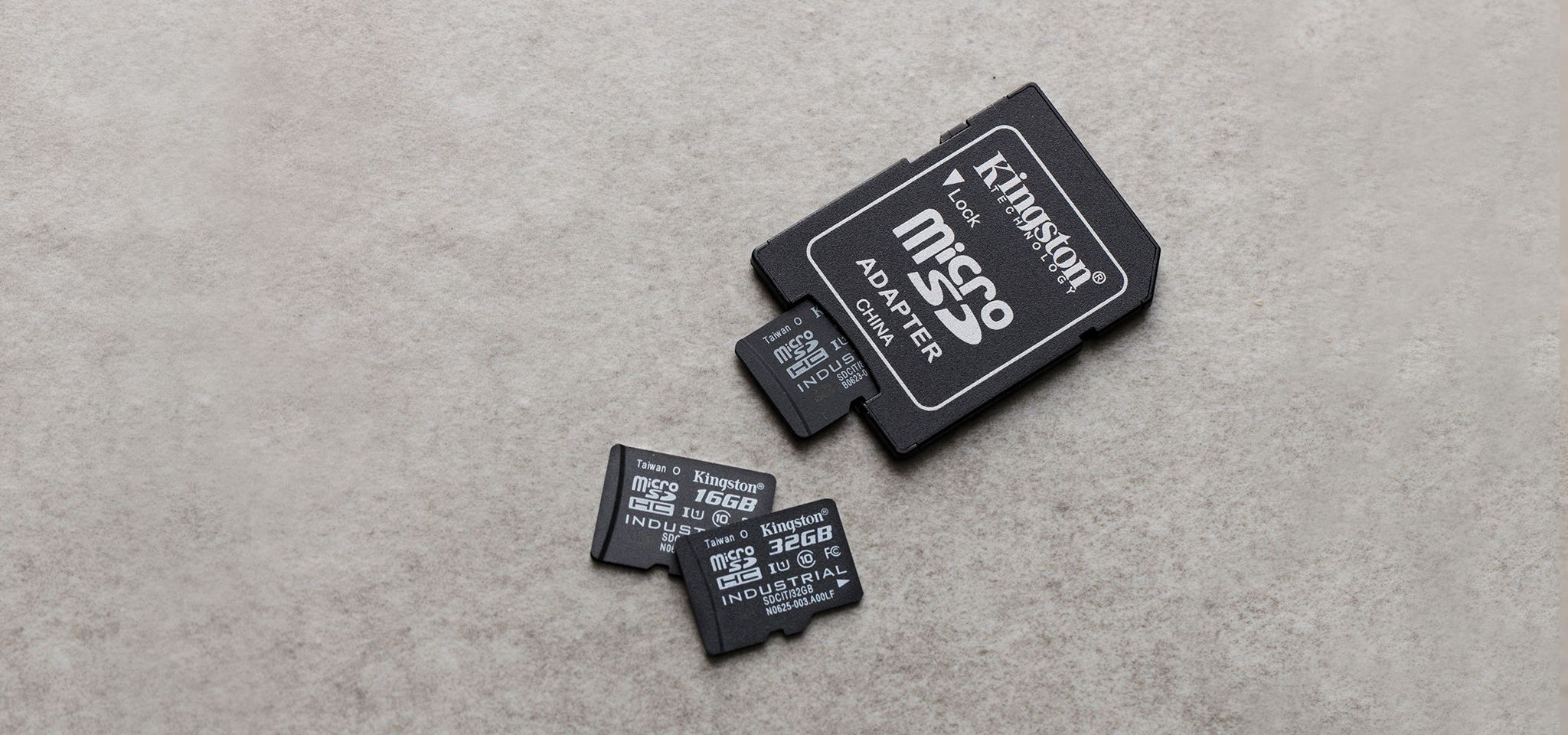厳しい環境に耐えられる産業用 Microsd Uhs I フラッシュ メモリ カード Kingston Technology