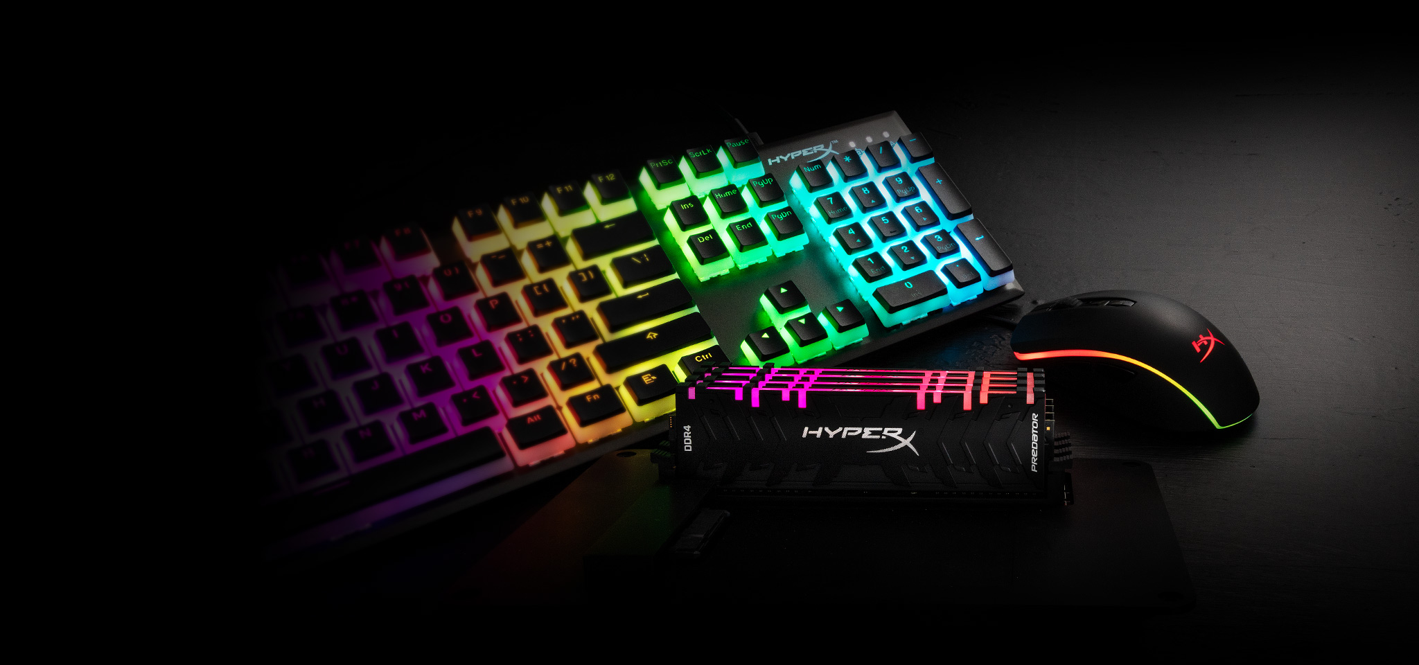 HYPERX Fury RGB Pro клавиатура