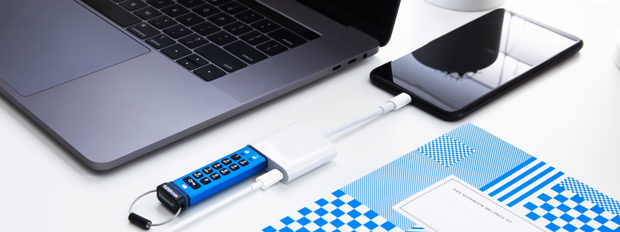 hero solutions mobile lifestyle using encrypted usb with an ipad or iphone