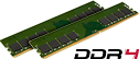 İki DDR4 Bellek Modülü