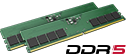 İki DDR5 Bellek Modülü