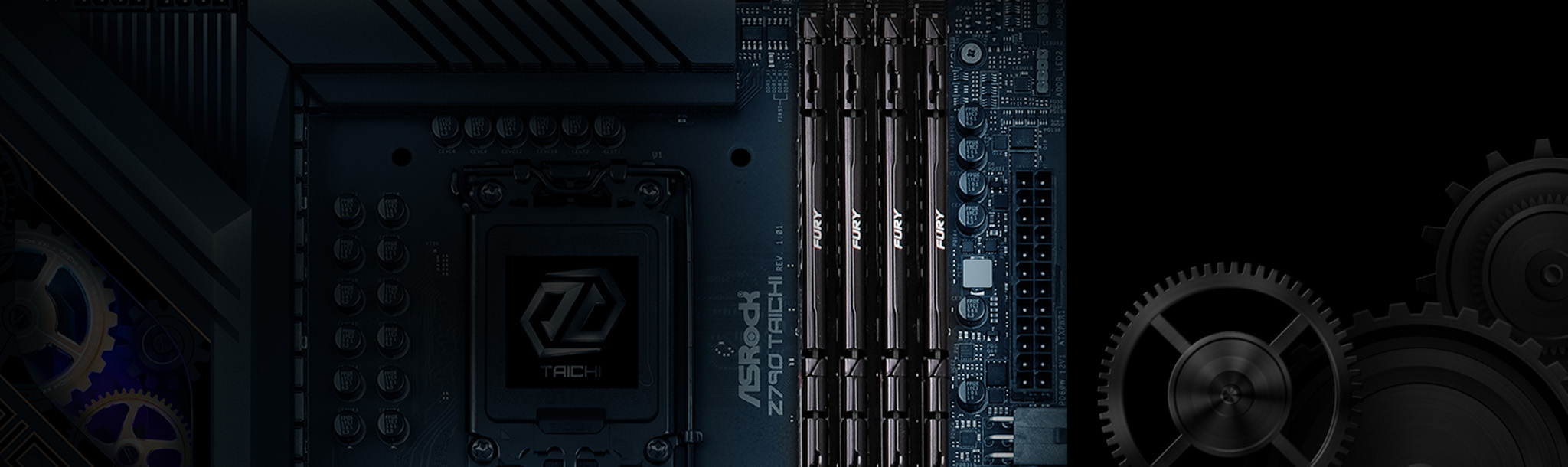 The latest motherboards are ready for Kingston FURY DDR5 Memory