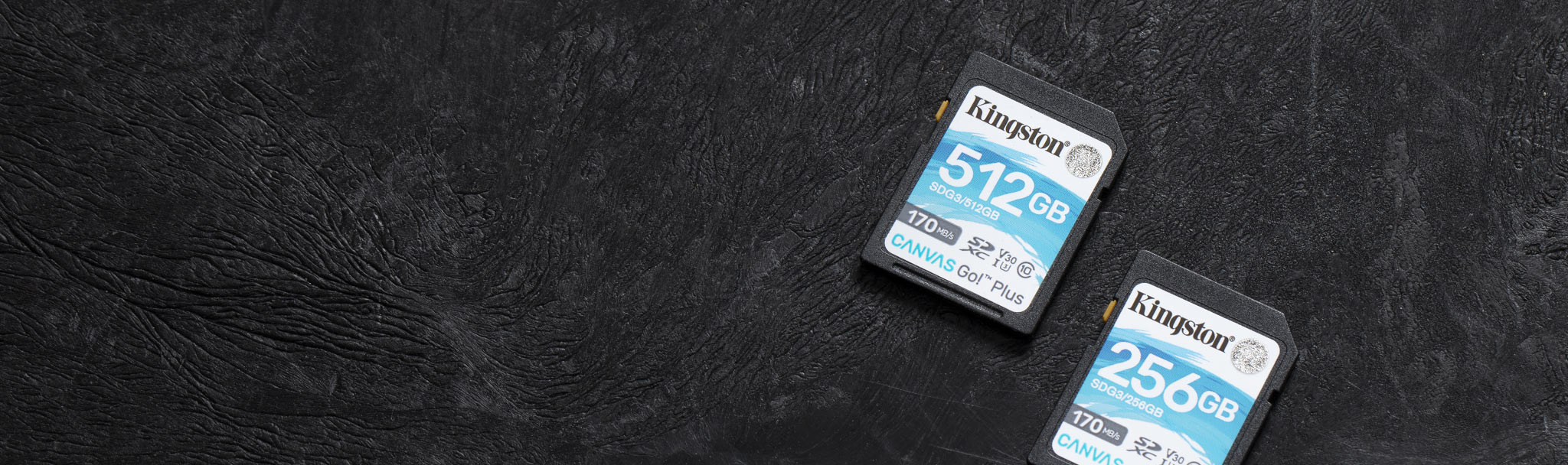 Canvas Go! Plus Class 10 SD カード - UHS-I、U3、V30 - 64GB～512GB - Kingston  Technology