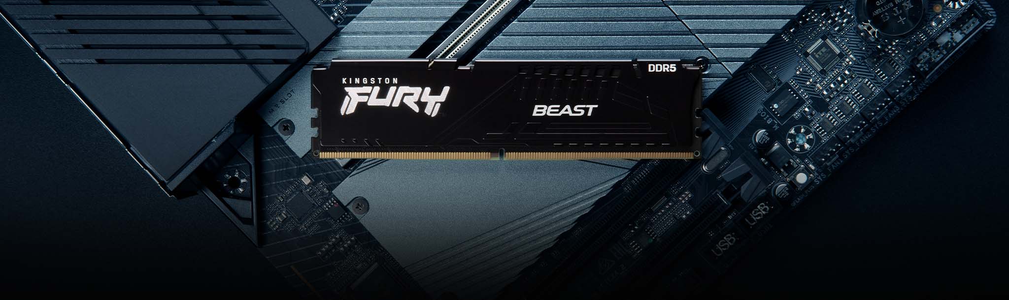 Kingston FURY Beast DDR5 with EXPO is AMD EXPO Certified for use in a wide range of AMD’s AM5 series motherboards