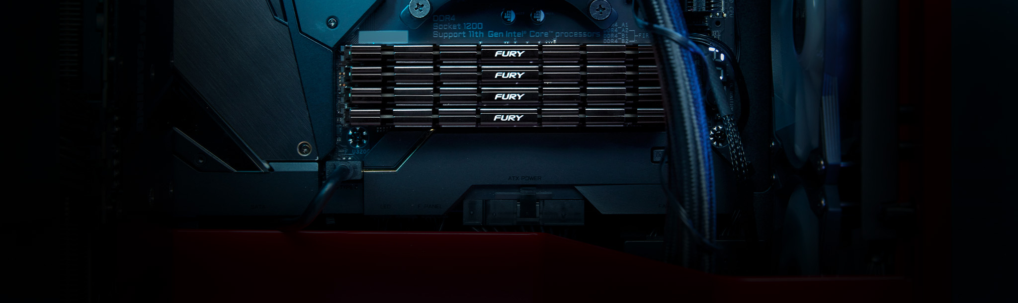 Kingston FURY Renegade DDR4Modul mit Intel Certified-Logo