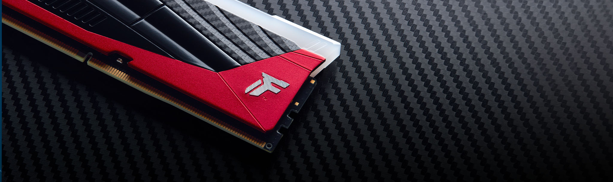 Close up of the Kingston FURY Renegade DDR5 RGB Limited Edition on a table.