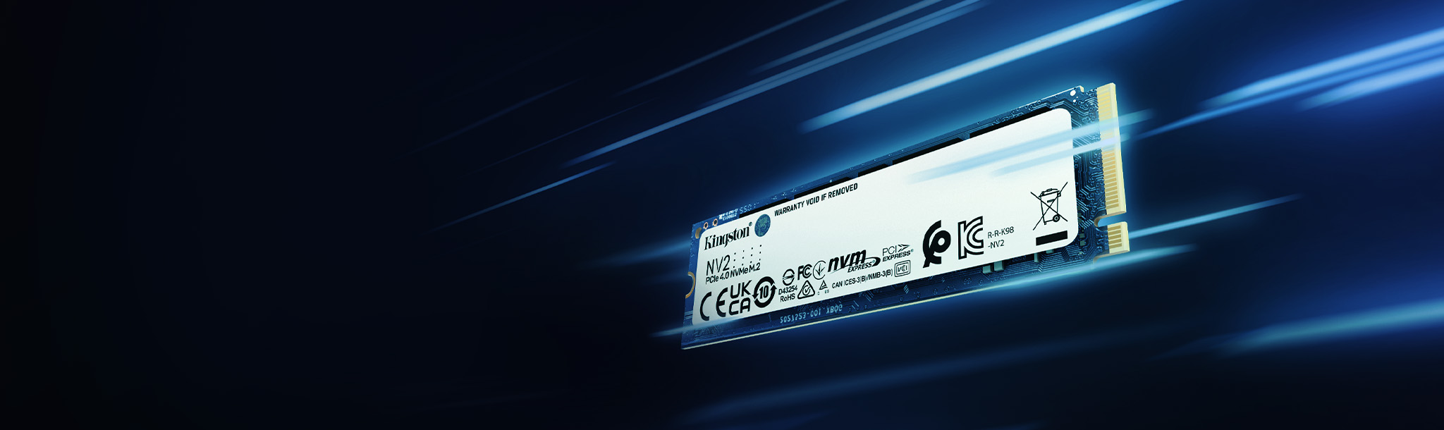 NV2 PCIe 4.0 NVMe SSD 250 Go – 4 To - Kingston Technology