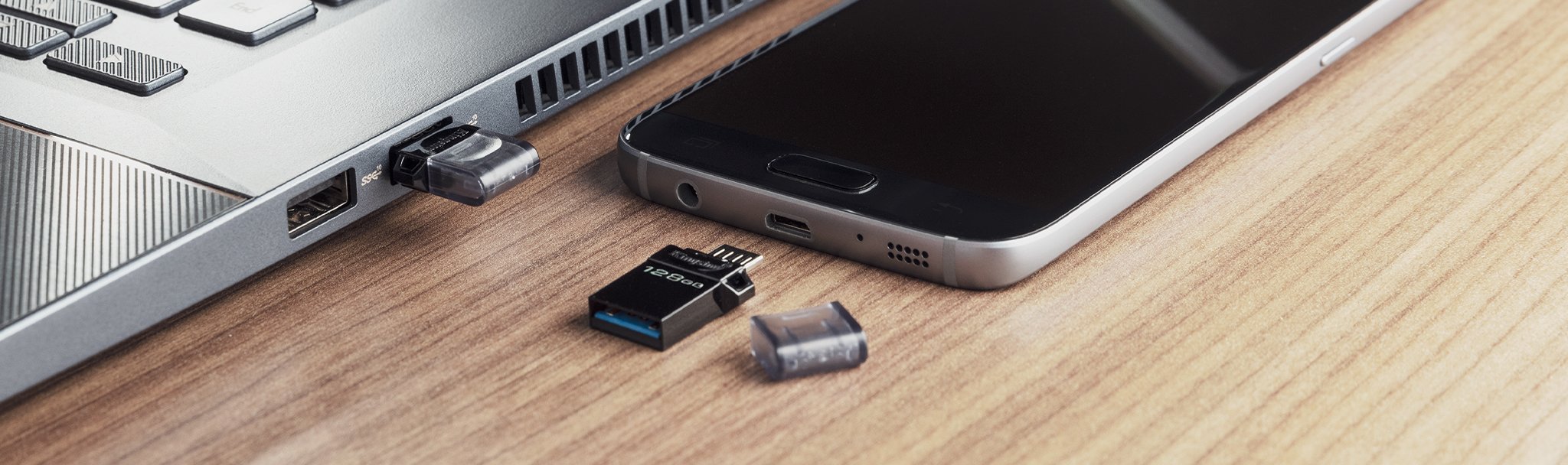 DataTraveler microDuo 3.0 G2 USB Flash Drive - Kingston Technology