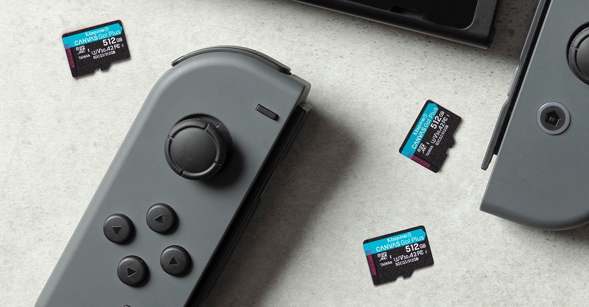 chant Sydøst vedhæng Choosing a microSD Card for Your Nintendo Switch - Kingston Technology