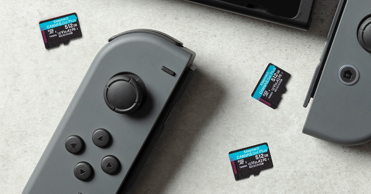 为Nintendo Switch 选择microSD 卡- 金士顿科技