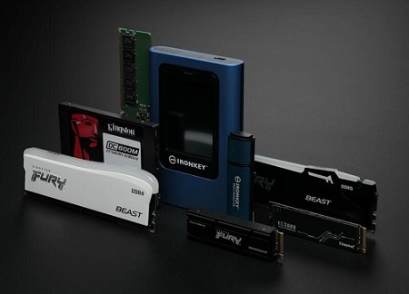 Kingston SSD and DRAM Lineup