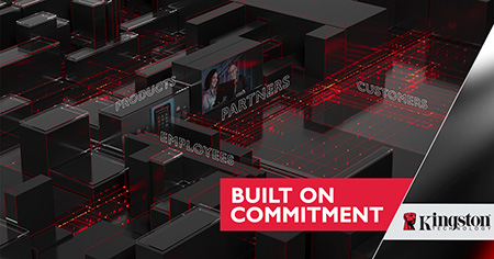 Kingston's Built on Commitment banner