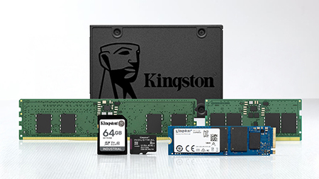 Kingston Technology Highlights Design-In Memory, Industrial SSD, and Embedded Solutions for Next-Gen Applications