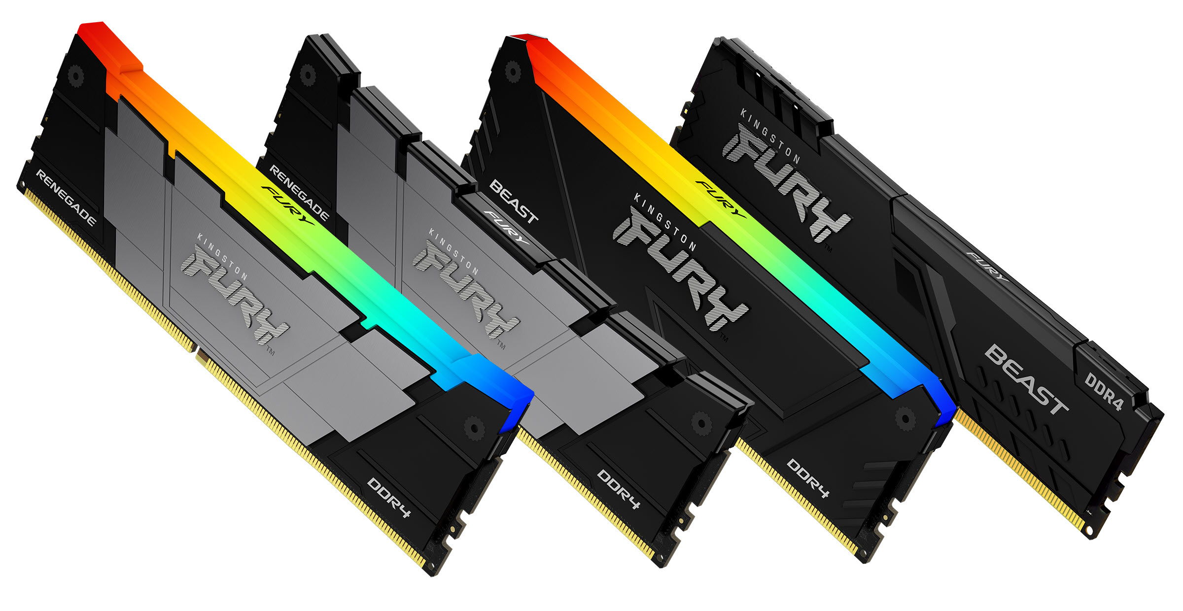 Fury Beast DDR4 : la RAM de Kingston déclinée en blanc !