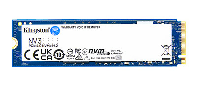 Kingston Digital Launches Enterprise Class NVMe SSD for Data Center Environments Kingston NV3 PCIe 4.0 NVMe