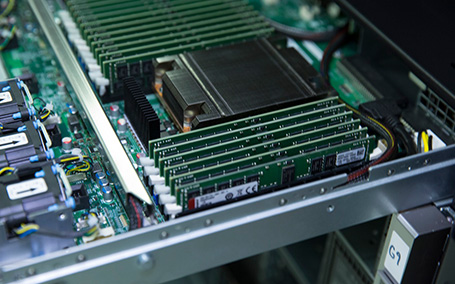 of DDR4-3200 Registered DIMMs