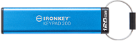 แฟลชไดร์ฟ USB เข้ารหัสเชิงฮาร์ดแวร์ Kingston IronKey Keypad 200