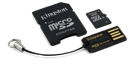 4GB Class 10 Mobility Kit microSD w/Adapter + Reader Android