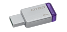 8GB USB 3.0 DataTraveler 50 (Metal/Purple)