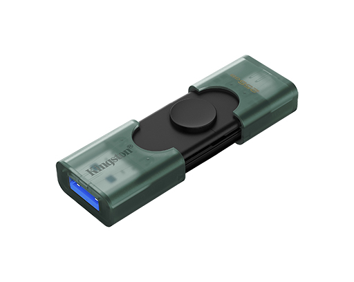 DataTraveler® Duo - USB Type-A and Type-C - Flash Drive - Kingston