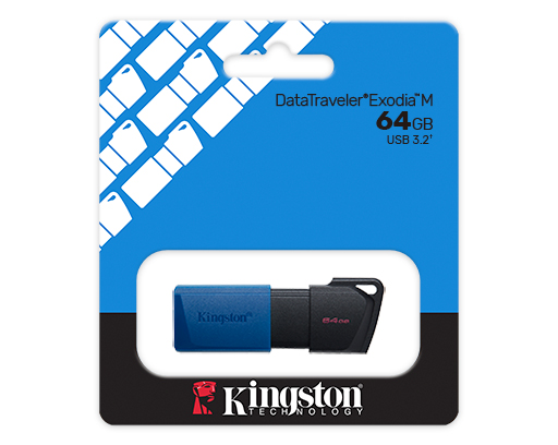 DataTraveler® Exodia™ M - USB 3.2 フラッシュドライブ - Kingston