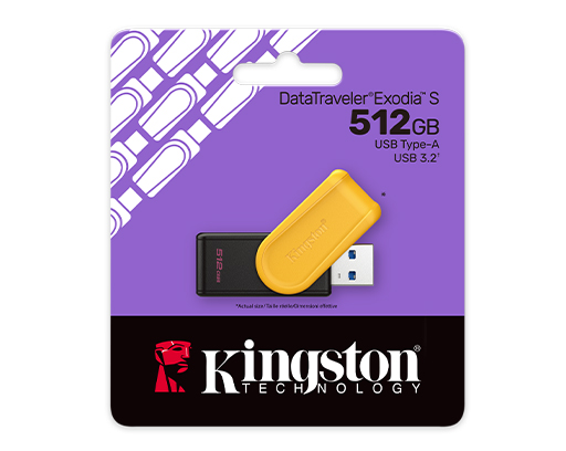 DataTraveler® Exodia™ S - USB - フラッシュドライブ - Kingston